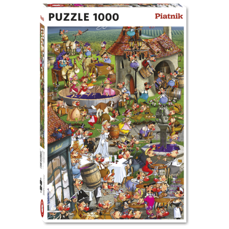 1000 piece humour puzzle Ruyer - Wine