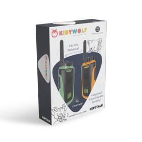 Green and Orange walkie-talkie