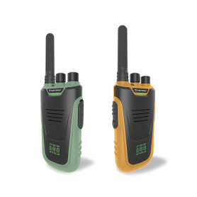 Green and Orange walkie-talkie