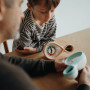 bronze educational alarm clock