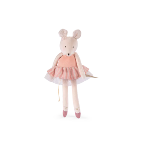 Petite souris rose 31cm - La petite école de danse