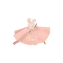 Doudou plat souris rose 25cm - La petite école de danse