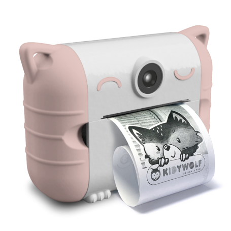 Kidyprint Thermal Print Camera - Peach
