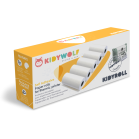 Papier thermique Kidyroll - 5 rouleaux