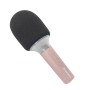 Micro karaoke Bluetooth KIDYMIC - rose