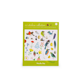 Pochette stickers le botaniste - Jardin du moulin