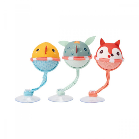 3 balles à ventouse - Joe le dragon