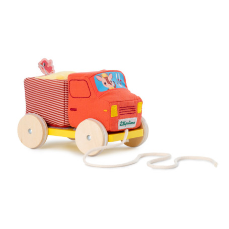 Camion benne à tirer  - Stella le faon