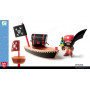 El Loco avec son canot & le trésor Arty toys pirates