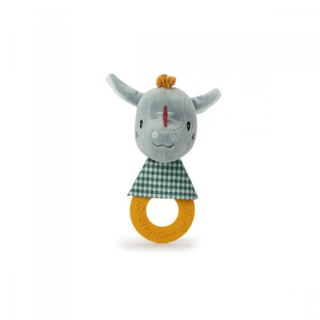 Teething rattle - Joe the dragon