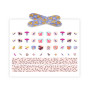 Nail stickers - feathers