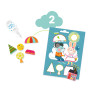 Set of 6 creative activities The cat and his friends