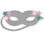Masque Kady argenté