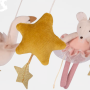Mobile musical croisillon moulin roty