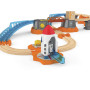 Mars Space Mission" train track, "Hape phosphorescent toy