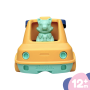 Truck Benne Yellow Recycled Plastic Toy", "Eco-responsible toy made in France".