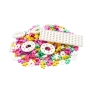 PLUS-PLUS Candy Car Tube, Educational Toy for Kids - 200 Pastel Car Pieces.