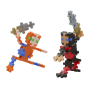 PLUS-PLUS Ninja Tube, Educational Toy – Japanese Ninja Characters
