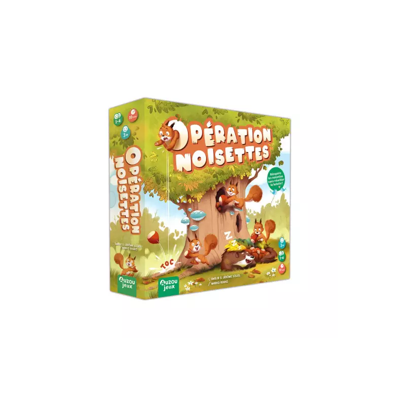 Un Jeu Coopératif Pour Cacher Les Noisettes Sans Réveiller La Belette