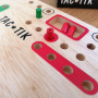 Tac-Tik Pocket - Compact, eco-friendly board game