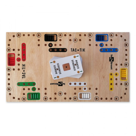 Tac-Tik Pocket - Compact, eco-friendly board game