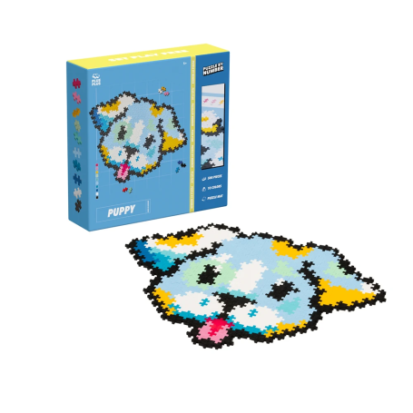 Puzzle Chiot - 500 pièces Plus-Plus : jeu éducatif et créatif