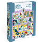 Story Puzzle 35 pieces - The Three Little Pigs - Djeco