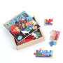 Coffret de 4 Puzzles en Bois Boucle d'Or - Vilac