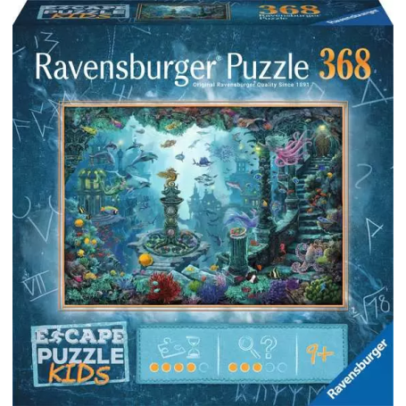 Escape 368 pieces puzzle - Underwater Kingdom - Ravensburger