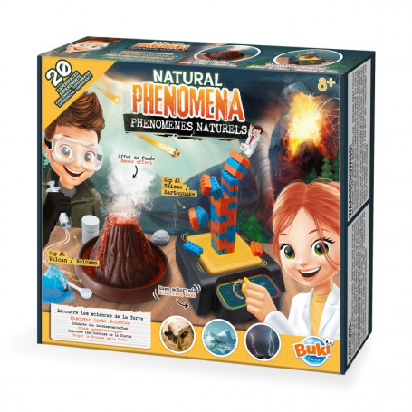 Buki France Natural Phenomena - 20 experiments to discover the power of nature!