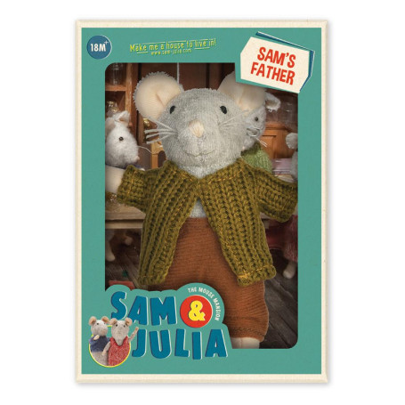 Father of Sam Mouse Doll - Sam & Julia - An iconic and endearing character!