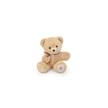 Little Articulated Bear 25 cm Powder Beige - L'ours français