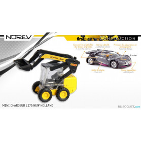 Mini chargeur NEW HOLLAND L 175 - Norev Construction