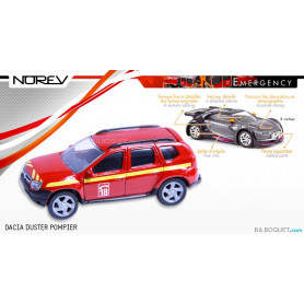 DACIA Duster Pompier - Norev Emergency