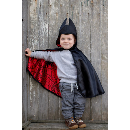 Reversible spider/bat cape - Size 2-3 years - Costume
