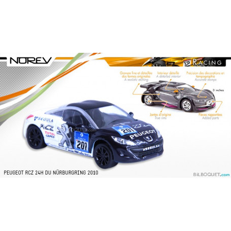 PEUGEOT RCZ bicolore - Norev Racing