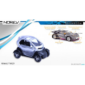 RENAULT Twizy Grise - Norev Showroom