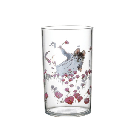 Verre rose