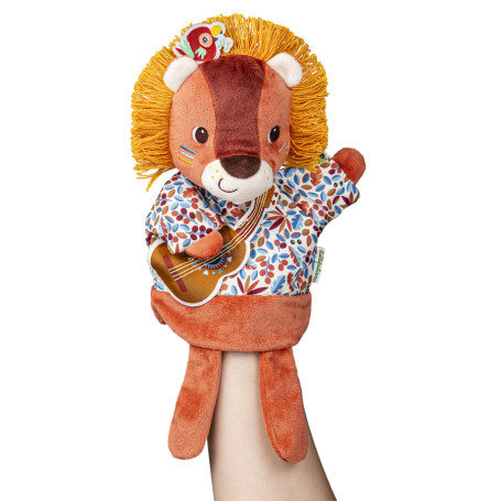 Jack the musical lion hand puppet