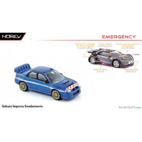 SUBARU Impreza Gendarmerie - Norev Emergency