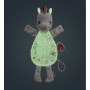 Doudou phosphorescent Lena la licorne