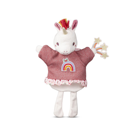 Marionnette à main – Léna la licorne magique