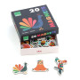 Rainbow Animal Magnets – Andy Westface - Vilac