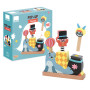 Pop-up en bois "Circus" de Michelle Carlslund - Vilac
