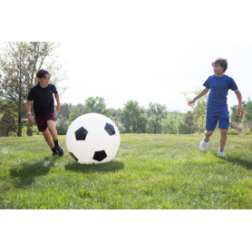 Ballon de foot géant 76 cm - Jumbo Football avec pompe - Dès 3 ans