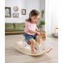 2-in-1 Wooden Rocking Horse and Balance Board - 12 Months