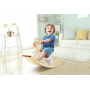 2-in-1 Wooden Rocking Horse and Balance Board - 12 Months