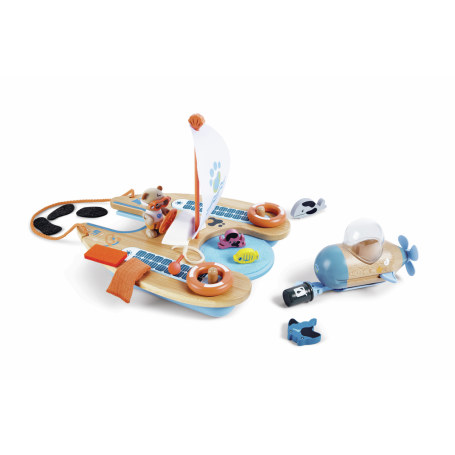 L’éco catamaran de Ben – Jouet  écologique pour enfants - 3 ans