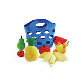 Felt Fruit Basket – Soft pretend play set