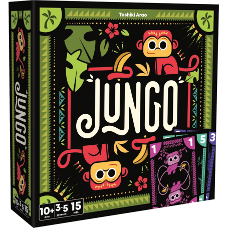 Jungo – Fast-paced and tactical card game